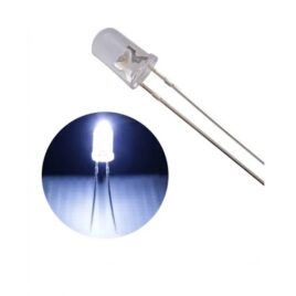 LED BRANCO 3MM ALTO BRILHO