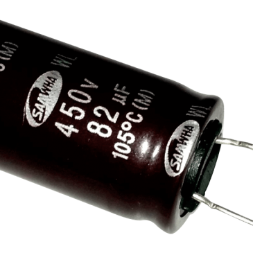 Capacitor Eletrolítico 82uf/450v