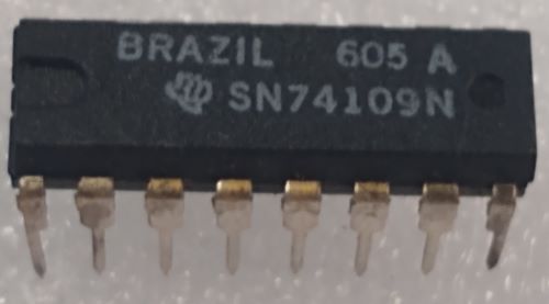 SN74LS109 DUAL JK POSITIVE EDGGE TRIGGERED FLIP FLOP