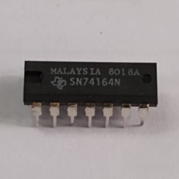 SN74164 serial parallel-out register