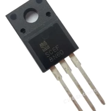Transistor K8A600A Mosfet de Potência de Canal N Isolado