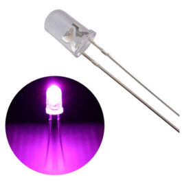 LED ROSA 5MM ALTO BRILHO
