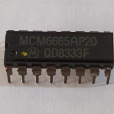 MCM6665AP20 MEMORIA STATIC RAM DE LEITURA.