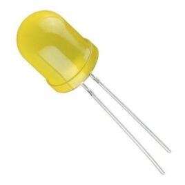 LED AMARELO 10MM FOSCO