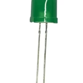 LED VERDE 10MM FOSCO