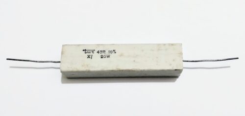 Resistor Cimento terminal Fixo 47R – 20W
